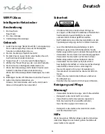 Preview for 5 page of nedis WIFIP120 Series Quick Start Manual