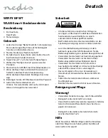 Preview for 5 page of nedis WIFIP310FWT Quick Start Manual