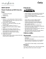 Preview for 16 page of nedis WIFIP310FWT Quick Start Manual