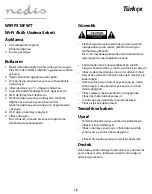 Preview for 19 page of nedis WIFIP310FWT Quick Start Manual