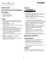 Preview for 7 page of nedis WIFIP311FWT Quick Start Manual