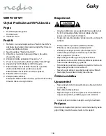 Preview for 16 page of nedis WIFIP311FWT Quick Start Manual