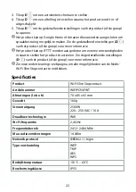 Preview for 22 page of nedis WIFIPO10FWT Quick Start Manual