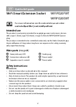 Preview for 4 page of nedis WIFIPO20EWT Quick Start Manual