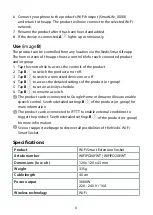 Preview for 6 page of nedis WIFIPO20EWT Quick Start Manual