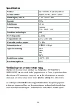 Preview for 20 page of nedis WIFIPO20EWT Quick Start Manual