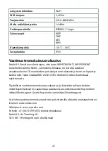 Preview for 41 page of nedis WIFIPO20EWT Quick Start Manual