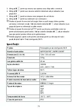 Preview for 73 page of nedis WIFIPO20EWT Quick Start Manual