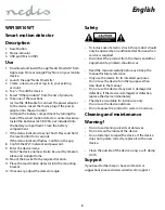 Preview for 3 page of nedis WIFISM10WT Quick Start Manual