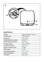 Preview for 3 page of nedis WIFIZBT10CWT Manual