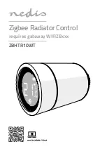 Предварительный просмотр 1 страницы nedis Zigbee Radiator Control Quick Start Manual