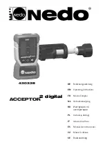 Preview for 1 page of Nedo 430338 Operating Instructions Manual