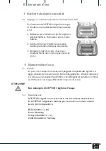 Предварительный просмотр 31 страницы Nedo 430338 Operating Instructions Manual