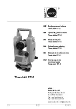 Nedo 460 812-613 Operating Instructions Manual предпросмотр