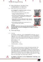 Preview for 21 page of Nedo COMMANDER H2N Operating Instructions Manual