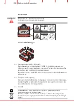 Предварительный просмотр 6 страницы Nedo COMMANDER2 HVA2N Operating Instructions Manual