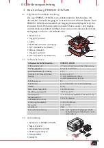 Предварительный просмотр 7 страницы Nedo COMMANDER2 HVA2N Operating Instructions Manual