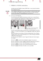 Предварительный просмотр 11 страницы Nedo COMMANDER2 HVA2N Operating Instructions Manual