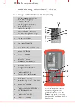 Предварительный просмотр 26 страницы Nedo COMMANDER2 HVA2N Operating Instructions Manual