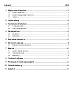 Preview for 2 page of Nedo CrossLiner 2 Operating Instructions Manual