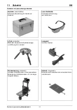 Preview for 11 page of Nedo Crossliner 4 Operating Instructions Manual