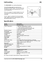 Предварительный просмотр 14 страницы Nedo ECO 600 HV Operating Instructions Manual