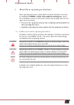 Preview for 21 page of Nedo PRIMUS 2 H1N + Operating Instructions Manual