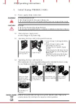 Preview for 26 page of Nedo PRIMUS 2 H1N + Operating Instructions Manual