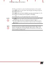 Preview for 31 page of Nedo PRIMUS 2 H1N + Operating Instructions Manual