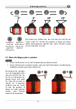 Предварительный просмотр 12 страницы Nedo Primus-H 470005 Operating Instructions Manual