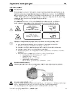 Preview for 23 page of Nedo SIRIUS 1 HV Operating Instructions Manual