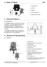 Preview for 9 page of Nedo X-Liner 3 Operating Instructions Manual