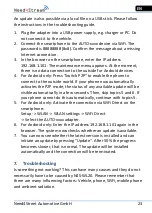 Preview for 23 page of Need4Stream N4S-WL20 User Manual