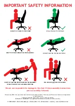 Preview for 8 page of NeedforSeat MAXNOMIC OFFICE-COMFORT Chair Assembly Instructions Manual