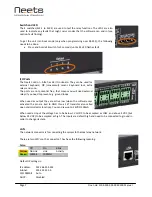 Preview for 8 page of Neets Control Alfa Manual