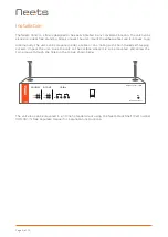 Preview for 6 page of Neets Control LiMa Installation Manual