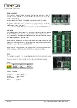 Preview for 8 page of Neets Control Zulu Manual