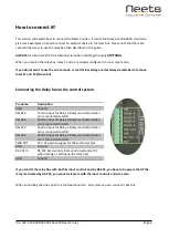 Preview for 7 page of Neets 4 Relay box Manual