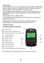 Preview for 4 page of NEEWER VC-818TX User Manual