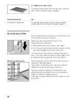 Предварительный просмотр 20 страницы NEFF B 4780.0 Instruction Manual