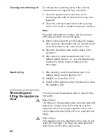 Preview for 62 page of NEFF B16E42N0 Instructions For Use Manual