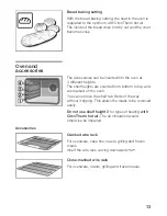 Preview for 13 page of NEFF B4542 Instruction Manual