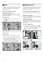 Preview for 22 page of NEFF B45CR32 0B Series Instruction Manual