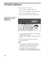 Preview for 16 page of NEFF B45E62N0 Manual