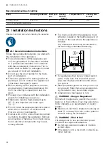 Предварительный просмотр 38 страницы NEFF B47VR32.0B User Manual And Installation Instructions