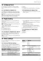 Preview for 15 page of NEFF B59CR3A 0 Series User Manual And Installation Instructions