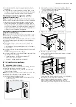 Предварительный просмотр 39 страницы NEFF B59CR3A 0 Series User Manual And Installation Instructions