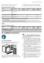 Preview for 57 page of NEFF B69FY5CY0 User Manual And Installation Instructions