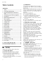 Preview for 2 page of NEFF B6ACH7H 0B Series User Manual And Installation Instructiions