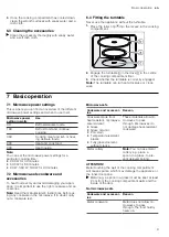 Предварительный просмотр 9 страницы NEFF BEL554MS0M User Manual And Installation Instructions